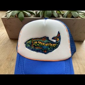 Boys fish trucker hat